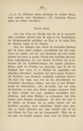 284-299, Vierter Brief- Fünfter Brief