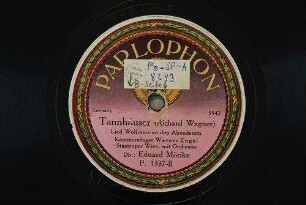 Tannhäuser : Lied Wolframs an den Abendstern / (Richard Wagner)
