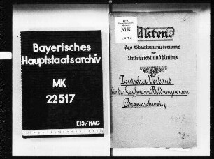 Deutscher Verband für das kaufmännische Bildungswesen Braunschweig.