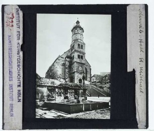Schwäbisch Hall, St. Michael : Außenansicht von NW