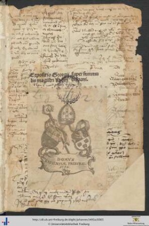 Expositio Georgij super summulis magistri Petri Hispani