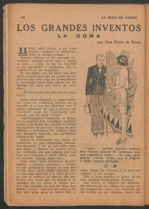 Los grandes inventos - La goma