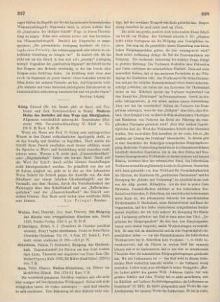 227-232 [Rezension] Wallau, René Heinrich, Die Einigung der Kirche vom evangelischen Glauben aus