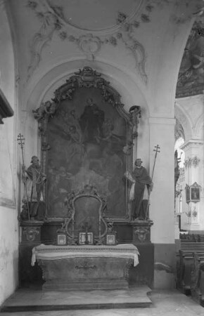 Leonhardsaltar — Apotheose des heiligen Leonhard
