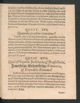 Quaest. XVII. Quamdiu proestare tenentur?