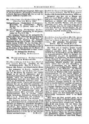 Lehrgänge für Einheitskurzschrift. Januar bis März 1927 : [Nichtamtlicher Teil]