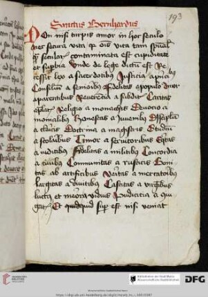 Dictum Bernardi Claraevallensis