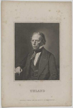 Bildnis des Ludwig Uhland