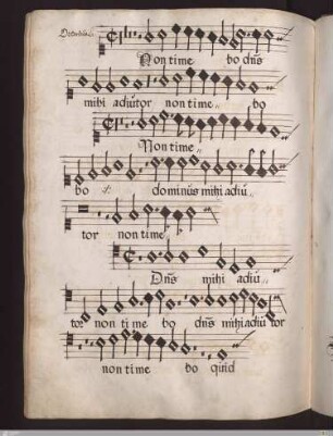 Orlandus Lassus : Dominus mihi adiutor