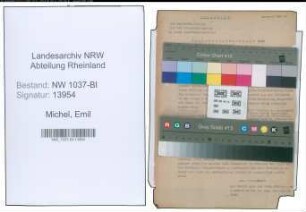 Entnazifizierung Emil Michel , geb. 14.05.1893 ()