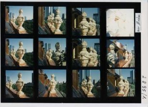 Philipp Holzmann AG - Taunusanlage 1 - Sanierung Hauptverwaltung - Steinvasen, Frankfurt am Main, 1995