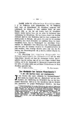 Zur Geschichte der sozialen Experimente