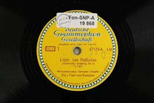 Les préludes : symphonische Dichtung Nr. 3, I. Teil