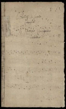 Balletti. Suite : Stimmen
