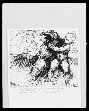 Putto mit Adler