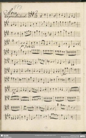 No. 3 Aria: Intendo il tuo rossor