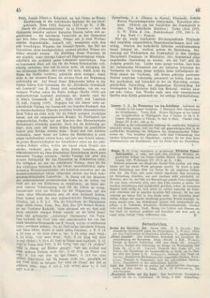 46 [Rezension] Lamers, Gisbert Henr., De Wetenschap van den Godsdienst; I. Historische Deel