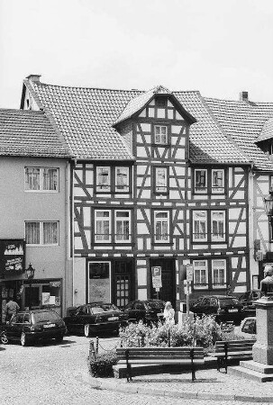 Wohnhaus, Fachwerk; Gelnhausen, Untermarkt 7