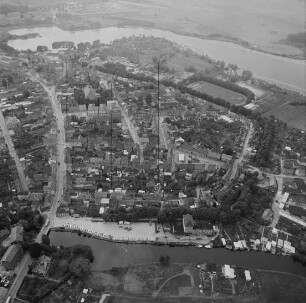 Kernstadt von Bützow : Blickrichtung Westen