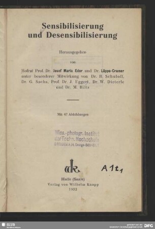 Sensibilisierung und Desensibilisierung