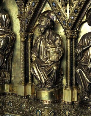 Elisabethschrein — Christusseite — 4. Apostel von links