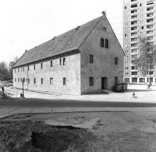 Dresden-Prohlis, Gamigstraße 24. Heimat- und Palitzsch-Museum (nach 1813). Eckansicht