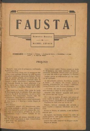 Fausta : Romance heróico