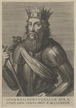 Bildnis des Ioannes I., König von Portugal