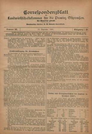Nummer 52. 27. Dezember 1900.