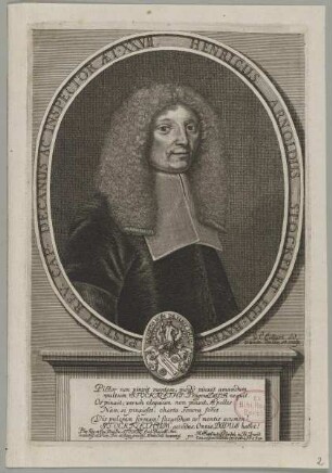 Bildnis des Henricus Arnoldus Stockflet