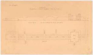 Umgestaltung der Straße Unter den Linden, Berlin: Ansichtenschema, Grundriss
