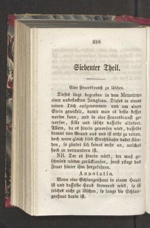 Siebenter Theil.