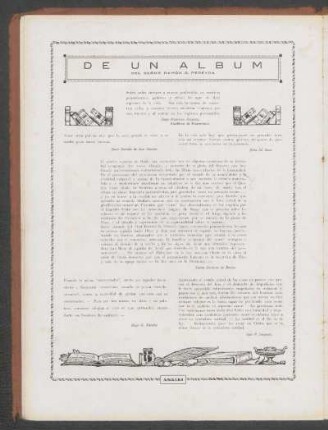 De un álbum del señor Ramón G. Pereyra