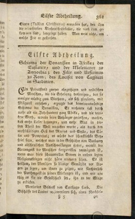 361-369, Eilfte Abtheilung.