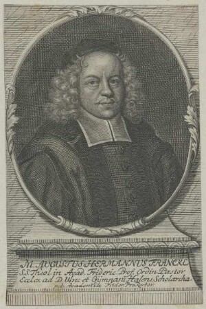 Bildnis des Augustus Hermannus Francke