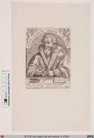 Bildnis Johann Mathesius (Matthesius) (I)