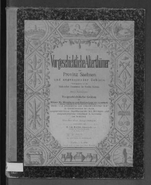 Abth. 1, H. 4: Vorgeschichtliche Gräber bei Rössen (Kr. Merseburg) und Kuckenburg (Kr. Querfurt) : Berichte über Ausgrabungen