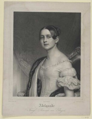 Bildnis der Prinzessin Adelgunde von Bayern