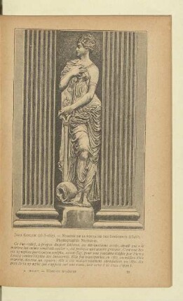 Jean Goujon (1515 - 1567). - Nymphe de la fontaine des Innocents (1546?). Photographie Neurdein
