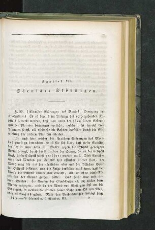 Kapitel VII. Säculäre Störungen