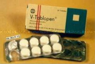 Verpackung mit Antibiotikum "V-Tablopen®"