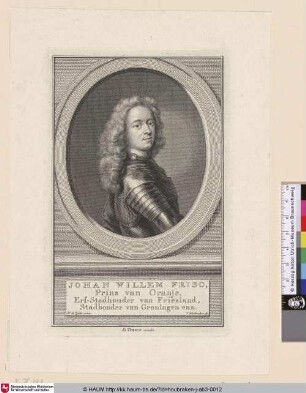 Johan Willem Friso, Prins van Oranje