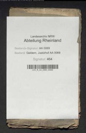 Derrik von Lishoudt und Erben zu Venray gegen Regierer und Geerbten zu Horst wegen aufgelaufener Interessen