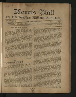 November 1917.