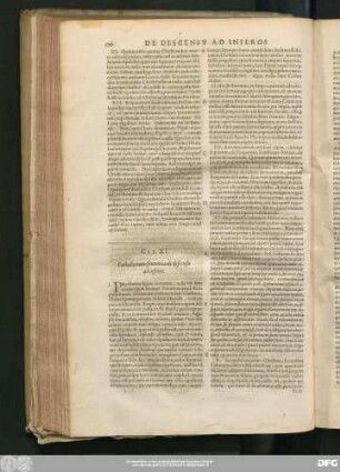 Cap. XI. Catholicorum sententia de descensu ad inferos.