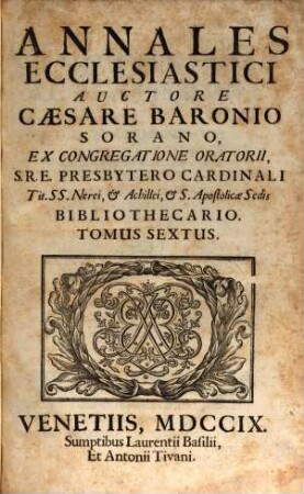 Annales ecclesiastici : cum continuatione, 6