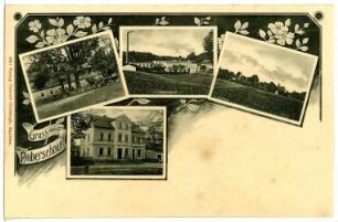Doberschau. Schloss, Papierfabrik, Gasthof