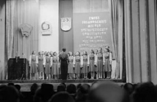 Studentische Kulturveranstaltung : Auftritt des Studentenchors der Humboldt-Universität