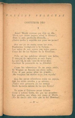 Confiteor deo
