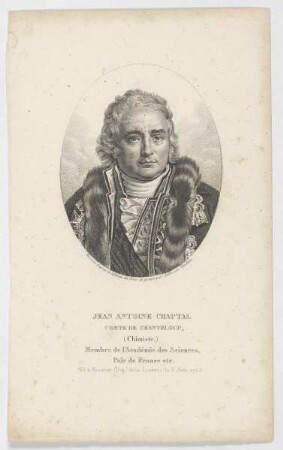 Bildnis des Jean Antoine Chaptal